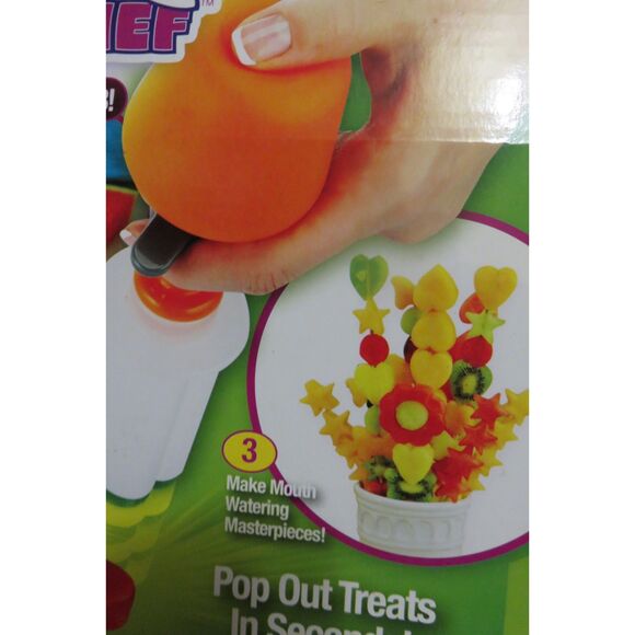 NEW IN BOX POP CHEF MAKE YOUR OWN FRUIT BOUQUETS PLUS MORE - Picture 2 of 3